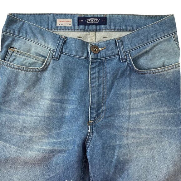 LCW Waikiki Men's size 30 x 32 Relaxed Fit Straight Leg Light. Blue Denim Jeans - Picture 3 of 8